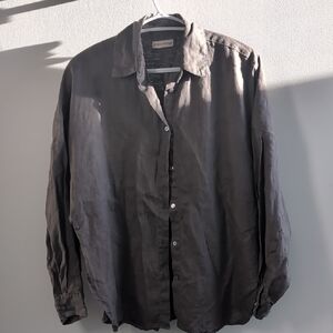 Linen Button-Up Shirt